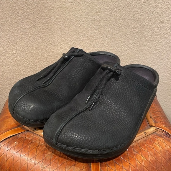 Birkenstock Tatami Duna suede clogs. Black. Size 39 or 8-8.5 - Picture 2 of 9